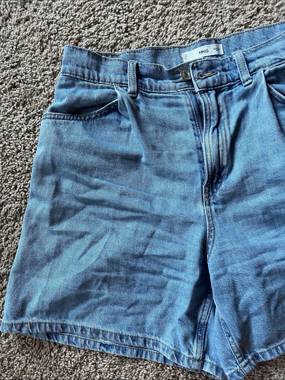 MNG High Waist Shorts